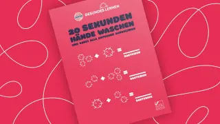 Handwaschposter für die 1. und 2. Klasse