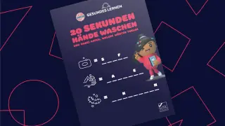 Handwaschposter für die 3. und 4. Klasse