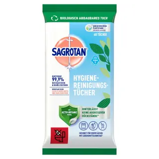 Sagrotan Hygiene-Reinigungstücher